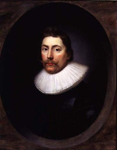 Portrett av en gentleman av Cornelius Janssen van Ceulen