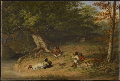 Middagshvile av Cornelius Krieghoff