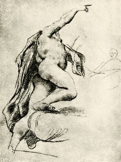 Bevegelsesstudie av Antonio da Correggio