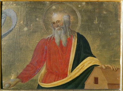 Noah Predella Panel av altertavlen. av Cosimo di Lorenzo Rosselli