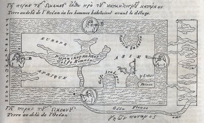 Planisphere (medlemmer) av Cosmas (after)