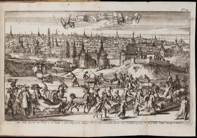 Vologda Fra: Historisch Verhael, eller Beschryving van de Voyagie, 1677 av Coyet