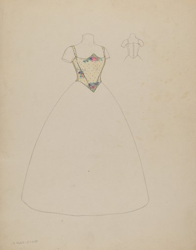 Design for Bodice av Creighton Kay Scott