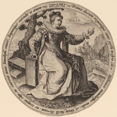 Clio av Crispijn de Passe I