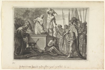 Tilbud av Polyxena Metamorfosen van Ovidius (serietittel) av Crispijn van de Passe (II)