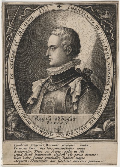 Christian IV, konge av Danmark av Crispijn van de Passe I