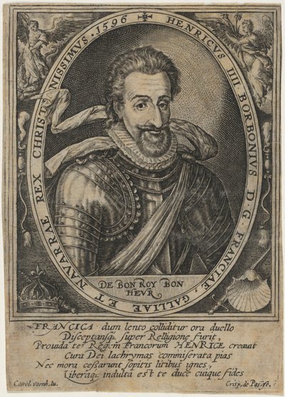 Henrik IV, konge av Frankrike av Crispijn van de Passe I