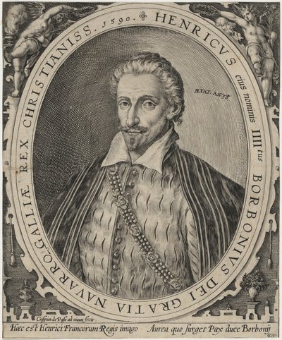 Henrik IV, konge av Frankrike av Crispijn van de Passe I