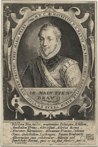 Maurits av Nassau, prins av Oranien av Crispijn van de Passe I
