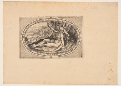 Minerva, fra Guder og gudinner av Crispijn van de Passe I