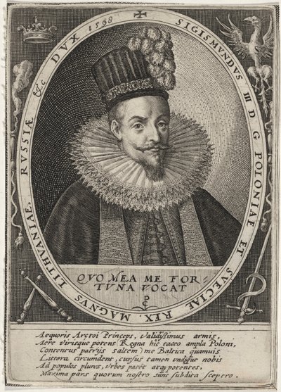 Sigismund III, konge av Polen av Crispijn van de Passe I