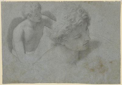 To studier av en ungdom, ca.1600-10 av Cristoforo Roncalli