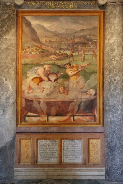 Martyrdøden til Ss Vitus, Modestus og hans kone Crescentia av Cristoforo and Tempesta, Antonio Roncalli