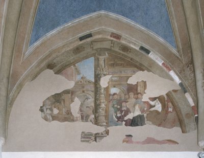 Scener fra livet til Saint Catherine, Cappella Bolla av Cristoforo de Mottis