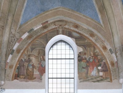Scener fra livet til Saint Catherine, Cappella Bolla av Cristoforo de Mottis