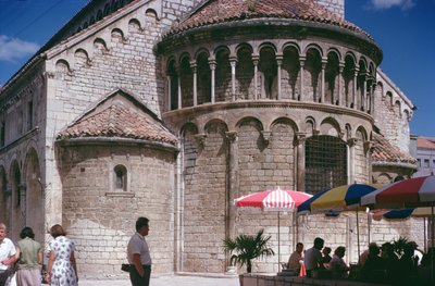 Sveti Krsevan kirke, bygget i 1175 av Croatian School