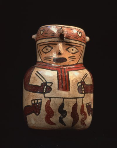 Vase, 500BC-AD500 (keramikk) av Culture Nazca