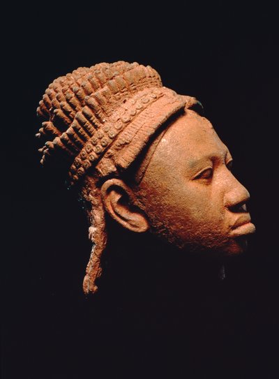 Yoruba-dronninghode fra Ita Yemoo, Ife, Nigeria av Culture Yoruba