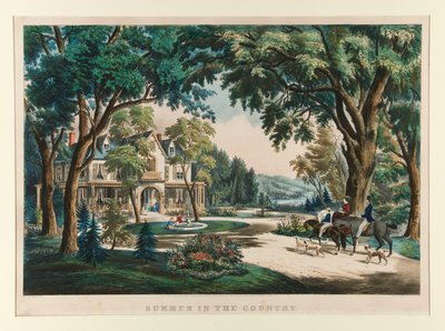 Sommer på landet av Currier and Ives