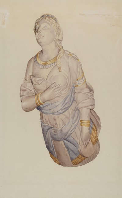 Galionsfigur fra "Kenilworth" av Curry M. Bartlett