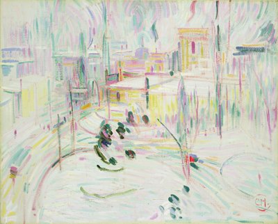 Berlin om vinteren, 1912-14 av Curt Herrmann