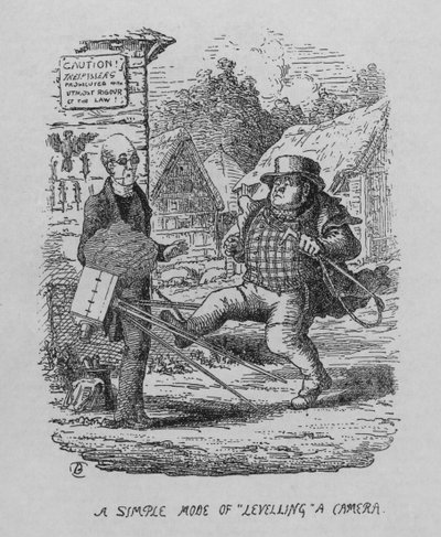 En enkel modus for å quot;nivellerequot; et kamera (litografi) av Cuthbert Bede