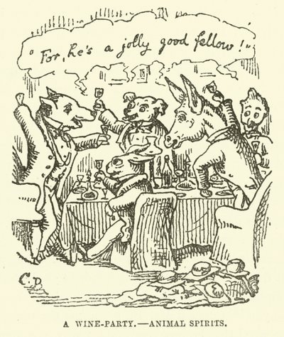 Illustrasjon for Little Mr Bouncer og hans venn Verdant Green av Cuthbert Bradley