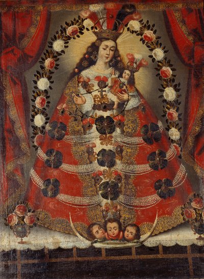 The Immaculate Conception, ca.1700 av Cuzco School