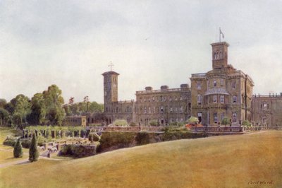 Osborne House and Terraces (farge litho) av Cyril Ward