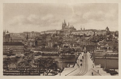 Manes-broen og slottet, Praha av Czech Photographer