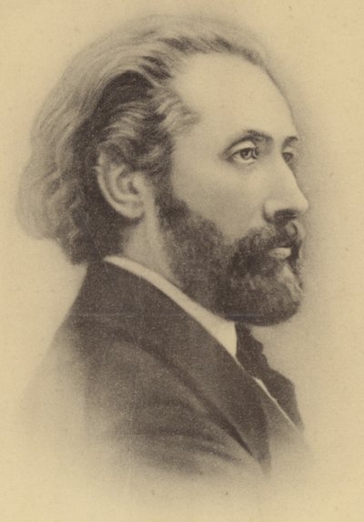 Portrett av Julius Schulhoff av Czech Photographer