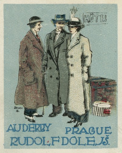Au Derby Rudolf Dole moter, Praha av Czech School
