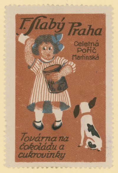 F Slaby sjokolade- og sukkervarefabrikk, Praha av Czech School