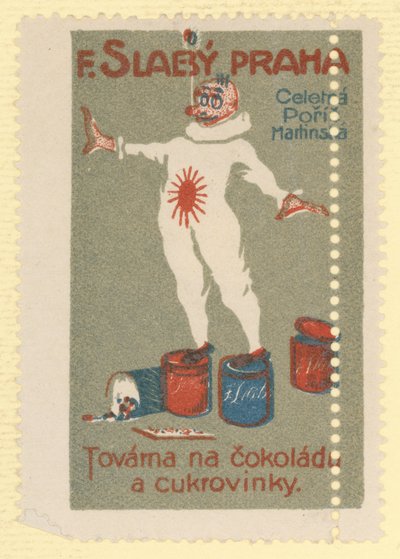F Slaby sjokolade- og sukkervarefabrikk, Praha av Czech School