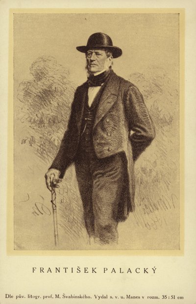 Frantisek Palacky (1798–1876), tsjekkisk historiker og politiker av Czech School