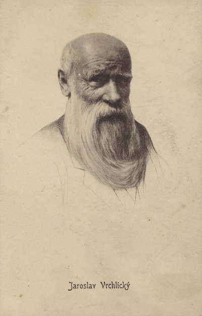 Jaroslav Vrchlicky (1853-1912), tsjekkisk poet av Czech School