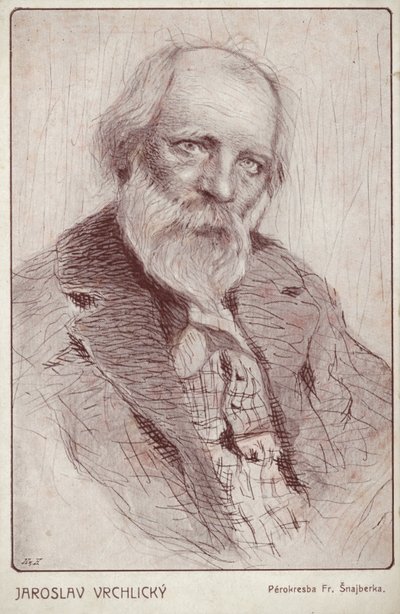 Jaroslav Vrchlicky (1853-1912), tsjekkisk poet av Czech School