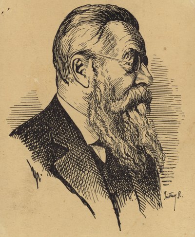 Portrett av Otakar Sevcik av Czech School