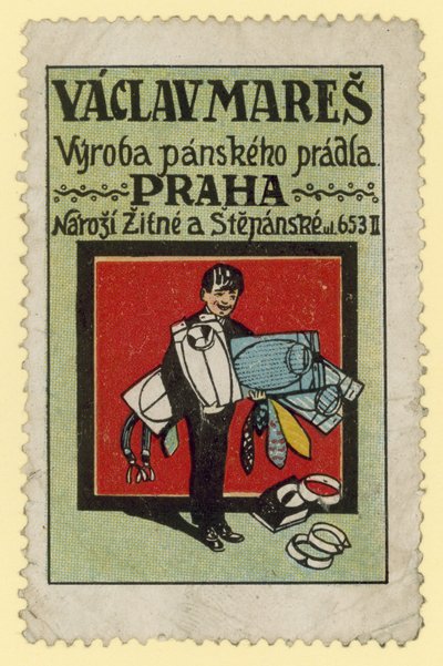Vaclav Mares, produsenter av herreklær, Praha av Czech School