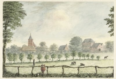 Utsikt over Renkum av D.A. Clemens