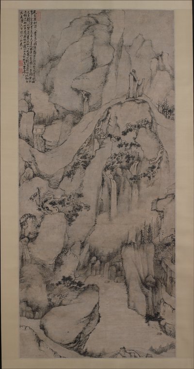 The Strange Pines of Mount Tiantai, 1687. av Dai Benxiao