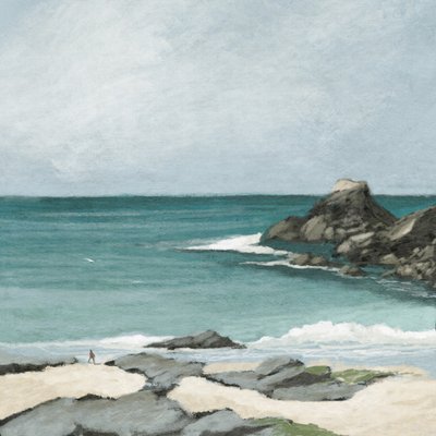 Trevone Bay av Dan Hobday