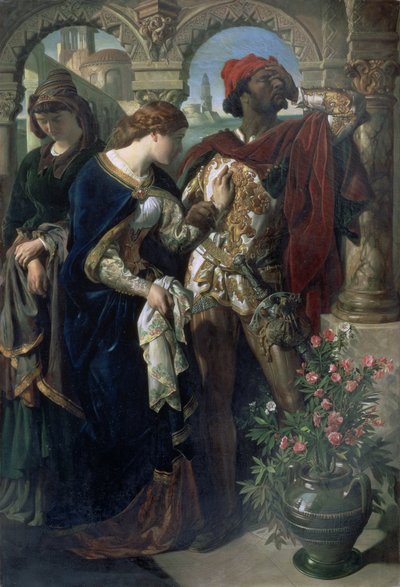 Othello, Desdemona og Emilia av Daniel Maclise