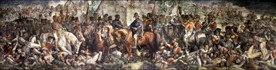 Møtet mellom Wellington og Blucher etter slaget ved Waterloo av Daniel (1806 70) Maclise