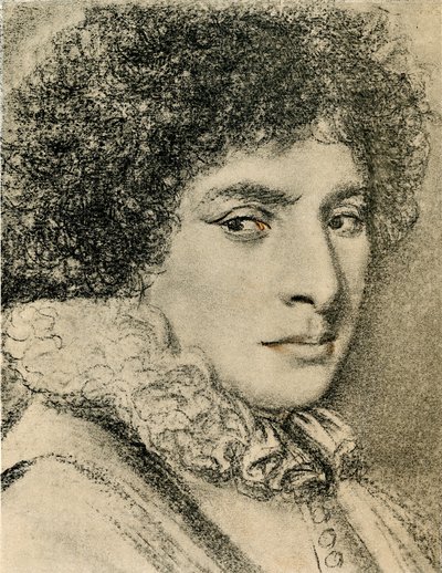 Kvinneportrett av Daniel Dumonstier or Dumoustier