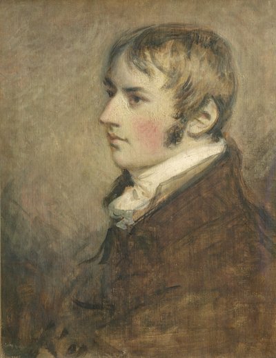 Portrett av John Constable (1776-1837) i en alder av tjue, 1796 (tempera) av Daniel Gardner