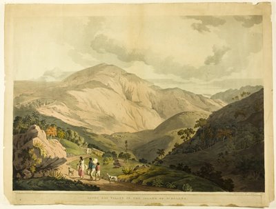 Sandy Bay Valley, St. Helena av Daniel Havell