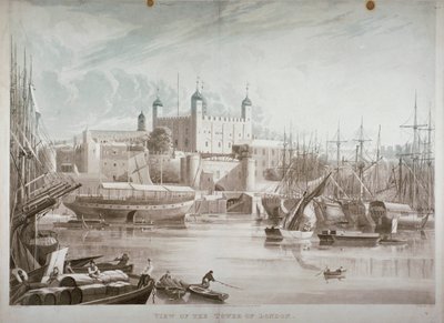 Tower of London, 1819. av Daniel Havell