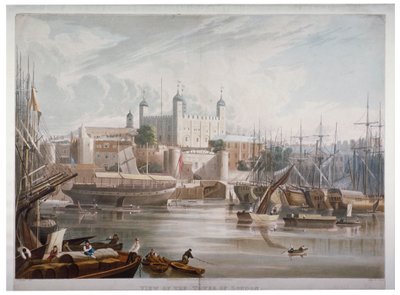 Tower of London, 1819. av Daniel Havell