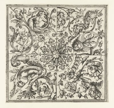 takdekorasjon av Daniel Hopfer (I)